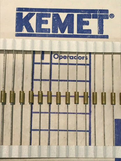 KEMET MULTI LAYER CERAMIC AXIAL CAP .01uF 10nF 100V 10% X7R RATED (x10) fcb14.3