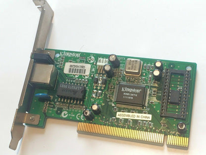 KNE120TX PCI KINGSTON 10/100 NETWORK CARD ad2T14