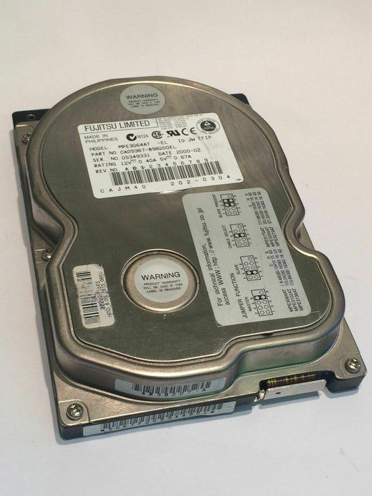 FUJITSU MPE3064AT 6.4GB IDE HARD DRIVE CAO5367-B98200EL fbc1a4