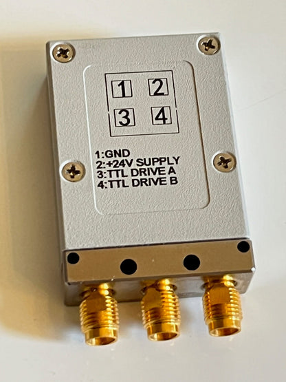 RF-LAMBDA RFSPDT50EMB-S COAXIAL RELAY SWITCH 2.4MM 50GHz 24Vdc SPDT AE1W7