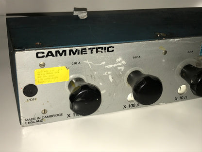 CAM METRIC PRECISION RESISTANCE DECADE BOX 0.01 - 12K Ohm ad2~1