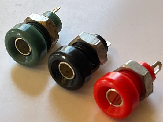 4mm WANDER PLUG SOCKET ORIGINAL 1960'S BELLING LEE VARIOUS COLOURS fba39.22