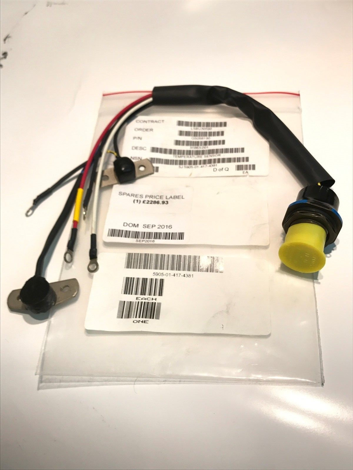 MARATHON NORCO AEROSPACE 31663-001 MILITARY TEMPERATURE SENSOR fd2J72