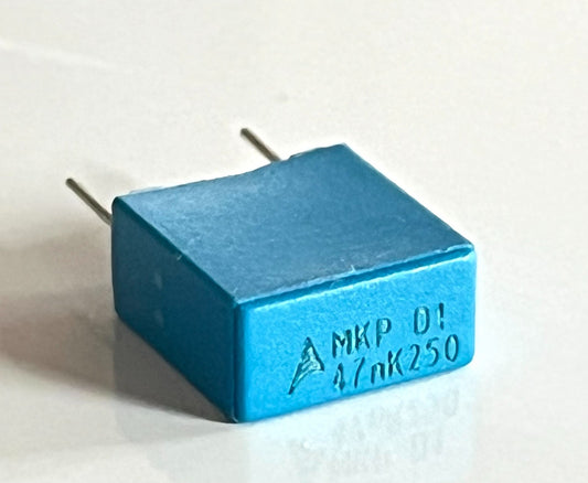 47nF .047uF 250V POLYPROPYLENE FILM MKP RADIAL CAPACITOR EPCOS (x2) fca12.6