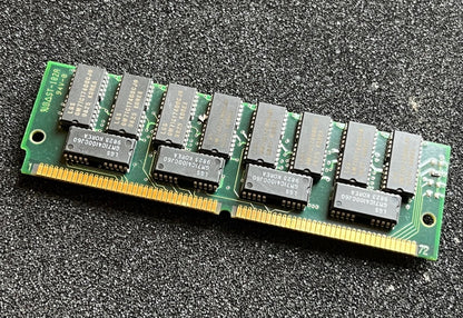 MATCHED PAIR 32MB 72 PIN 60NS FAST PAGE MODE PARITY GOLD PLATED 64MB SIMM fd2k21
