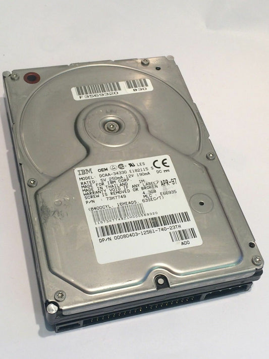 IBM DCAA-34330 IDE HARD DRIVE 4.3GB 73H7749 aa4ce15