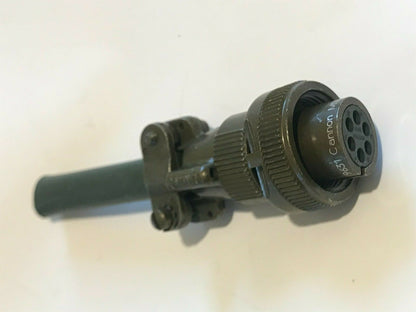 MS3106E14S-6S 6 POLE MILITARY FEMALE CABLE MOUNT CONNECTOR ad1f25