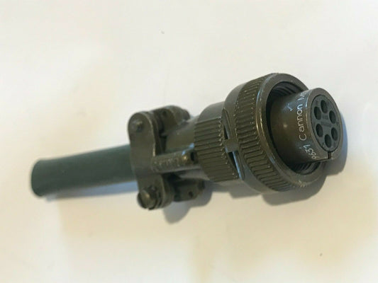 MS3106E14S-6S 6 POLE MILITARY FEMALE CABLE MOUNT CONNECTOR ad1f25