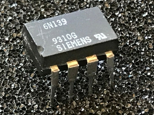 SIEMENS 6N139 HIGH SPEED DARLINGTON OPTO COUPLER 8 PIN DIL PACKAGE (x1) fd6d99