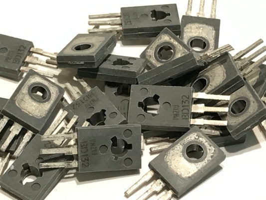 BD132 GENUINE ORIGINAL PHILIPS PNP GENERAL PURPOSE TRANSISTORS (X2) ac1e4