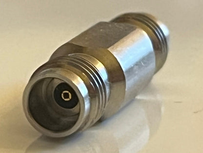 2.4MM FEMALE - 2.4MM FEMALE RF MICROWAVE 50GHZ ADAPTER PREMIUM QUALITY AE1W14