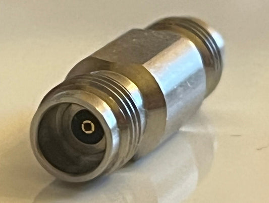 2.4MM FEMALE - 2.4MM FEMALE RF MICROWAVE 50GHZ ADAPTER PREMIUM QUALITY AE1W14