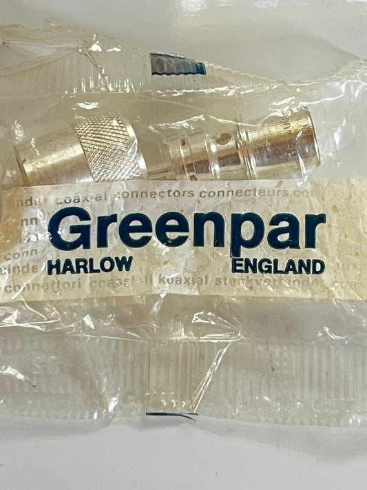 PL259 PLUG SILVER PLATED GREENPAR PREMIUM QUALITY UHF CONNECTOR (x1) ad2n14