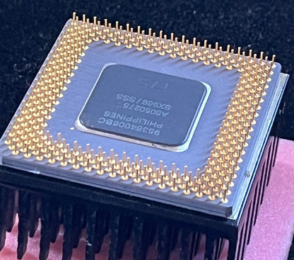 INTEL A80502-75 SX969/SSS COLLECTIBLE PENTIUM PROCESSOR fba15A20