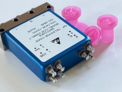 TELEDYNE CCR-33S8C-T FAILSAFE COAXIAL RELAY SWITCH 18GHz 12Vdc SPDT ae1w77