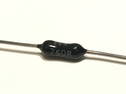 750 OHM 750R 0.1% 0.5W H4 HOLCO METAL FILM PRECISION RESISTOR (X1) fcb14.23