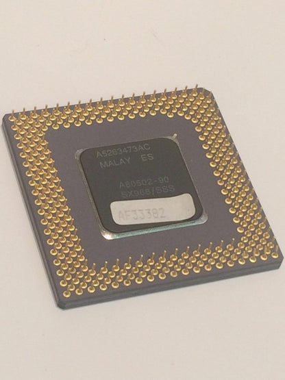 INTEL A80502-90 SX968/SSS COLLECTIBLE PENTIUM PROCESSOR fba10a40