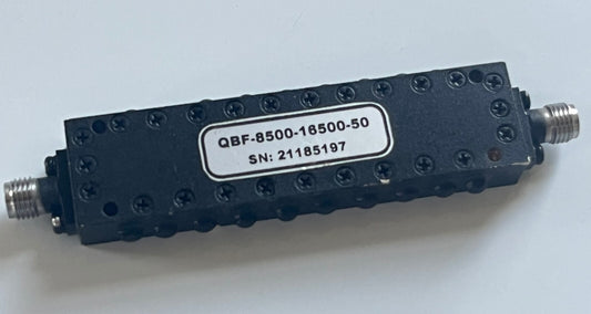 QUALWAVE 8.5GHZ - 16.5GHZ 2W BAND PASS FILTER 2.92MM CONNECTORS AE1W86