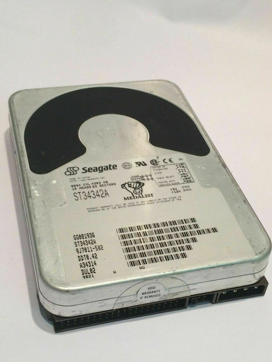 SEAGATE ST34342A IDE HARD DRIVE 4.3GB aa4cd12
