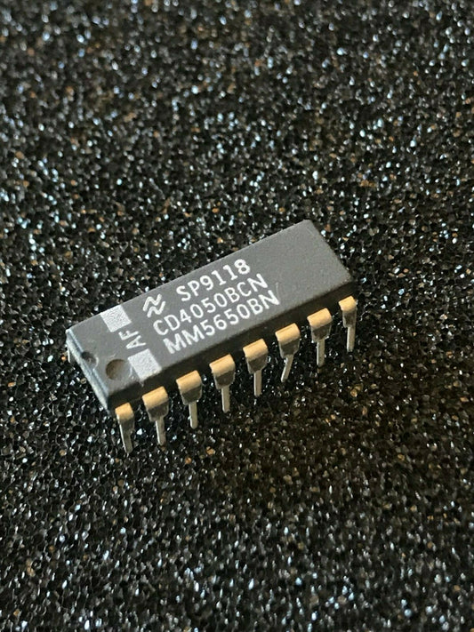 CD4050BCN ORIGINAL NSC HEX BUFFER CHIP UK STOCK x1 fcb16.65