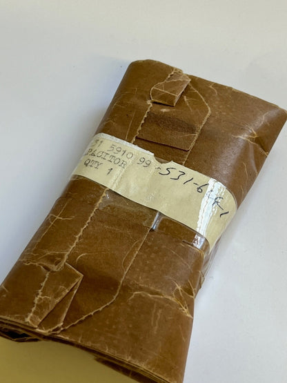 0.1UF 0.1mfd 1500V PAPER IN OIL PLESSEY VISCONOL VINTAGE CAPACITOR FD6C30