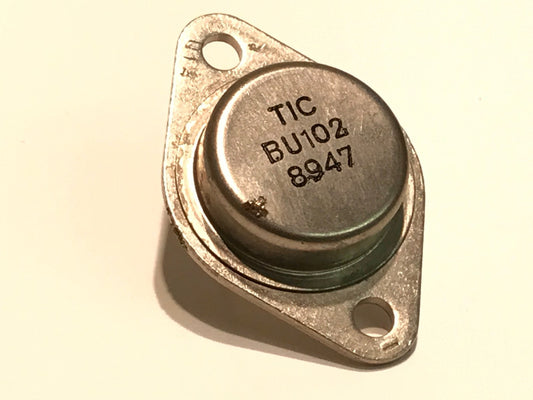 ORIGINAL BU102 TO3 NPN TRANSISTOR USED IN CRT'S ad1x17