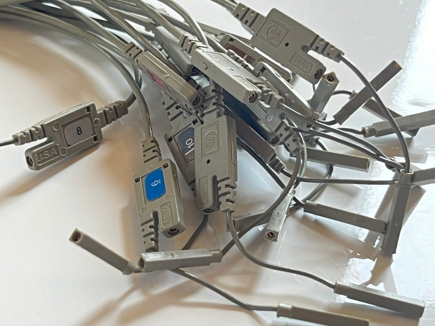 HP AGILENT DATA CABLE POD 1 & J CLOCK PROBE FOR HP16XXX AE1W101