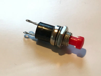 MINI PANEL MOUNT PUSH SWITCH PUSH TO MAKE ALL COLOURS (x1) faa13B