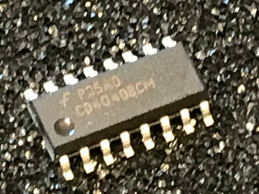 CD4040BCM ORIGINAL FAIRCHILD 16 PIN SURFACE MOUNT CHIP SO16 UK STOCK x1 fcb27.53