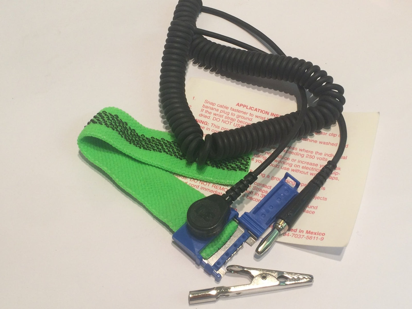 3M 2259 PRO QUALITY STATIC CONTROL WRIST GROUND ANTI-STATIC STRAP fd5h6