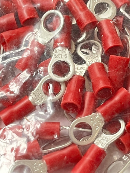 INSULATED CRIMP TERMINALS BEST RS QUALITY ALL TYPES PACKS OF 100 CHEAP fcb22