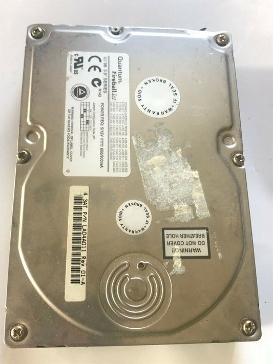 QUANTUM FIREBALL 4.3AT LA04A011 REV01-A 4.3GB IDE HARD DRIVE aa4ac3