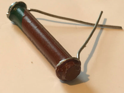 VINTAGE ERIE DOG BONE SOLID CARBON ROD 150 OHM 1W RESISTOR 150R ad1J47