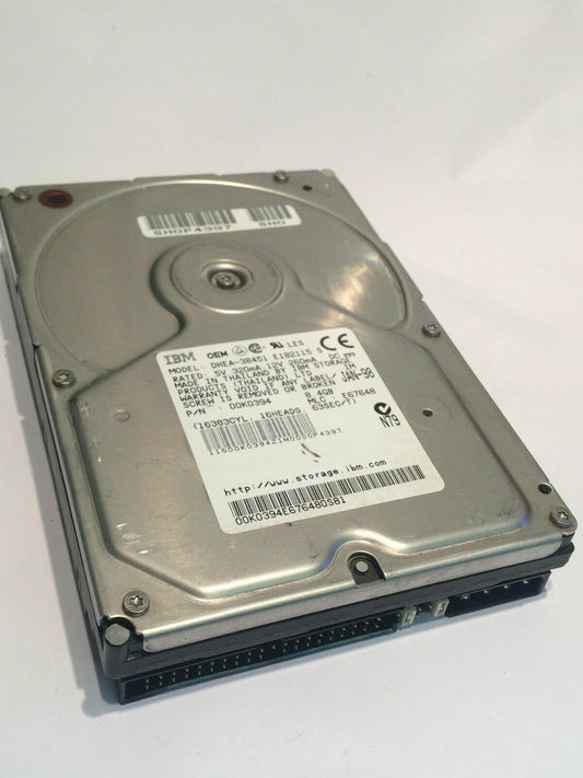 IBM DHEA-38451 IDE HARD DRIVE 8.4GB 00K0394 fbc1c10