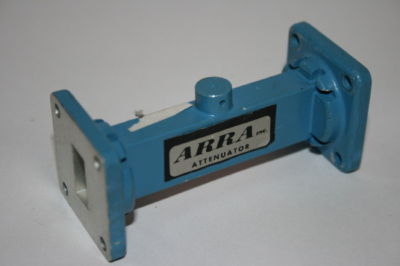 ARRA KU480-6 WG18 WR62 12.4 - 18.0Ghz 6dB WAVE GUIDE ATTENUATOR ae1y13