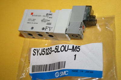 SMC SYJ5123-5LOU-M5 5 PORT PNEUMATIC SOLENOID ad1m12