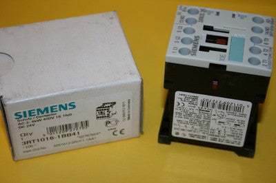 SIEMENS 3RT1016-1BB41 24VDC COIL 3P CONTACTOR fd5c30