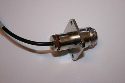 RADIALL BEST QUALITY BULKHEAD N TYPE FEMALE SOCKET FOR RG174 COAX bsb6a