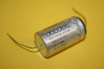 1000UF 63VDC RIFA PEG124 LONG LIFE ELECTROLYTIC PEG124MJ410AQ fd1h15