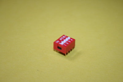 4 WAY DIL SWITCH PCB MOUNT APEM RS 103-0759 fbb16m