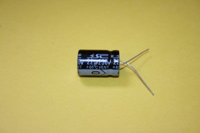 22UF 250V RADIAL VENTED ELECTROLYTIC CAPACITOR ad1k22